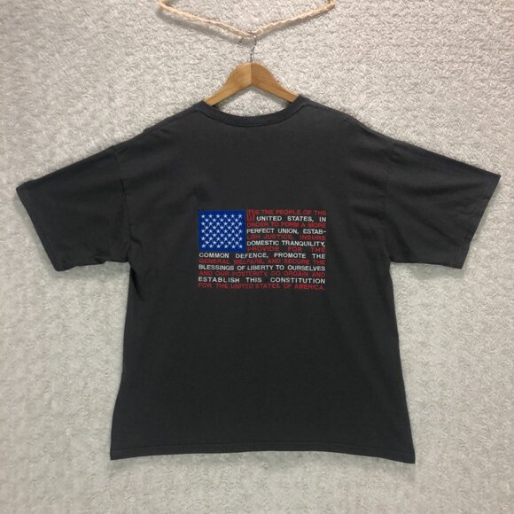 We The People of the United States America Embroidered Text Size XL - Picture 4 of 7